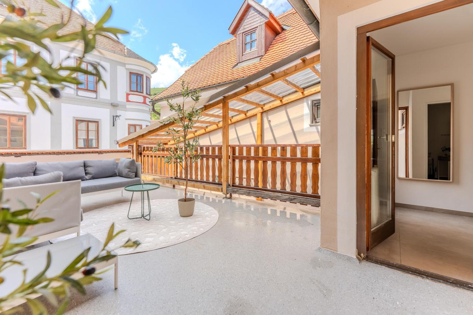 스핏즈 The Cozy Townhouse - Donaublick Spitz 빌라 객실 사진
